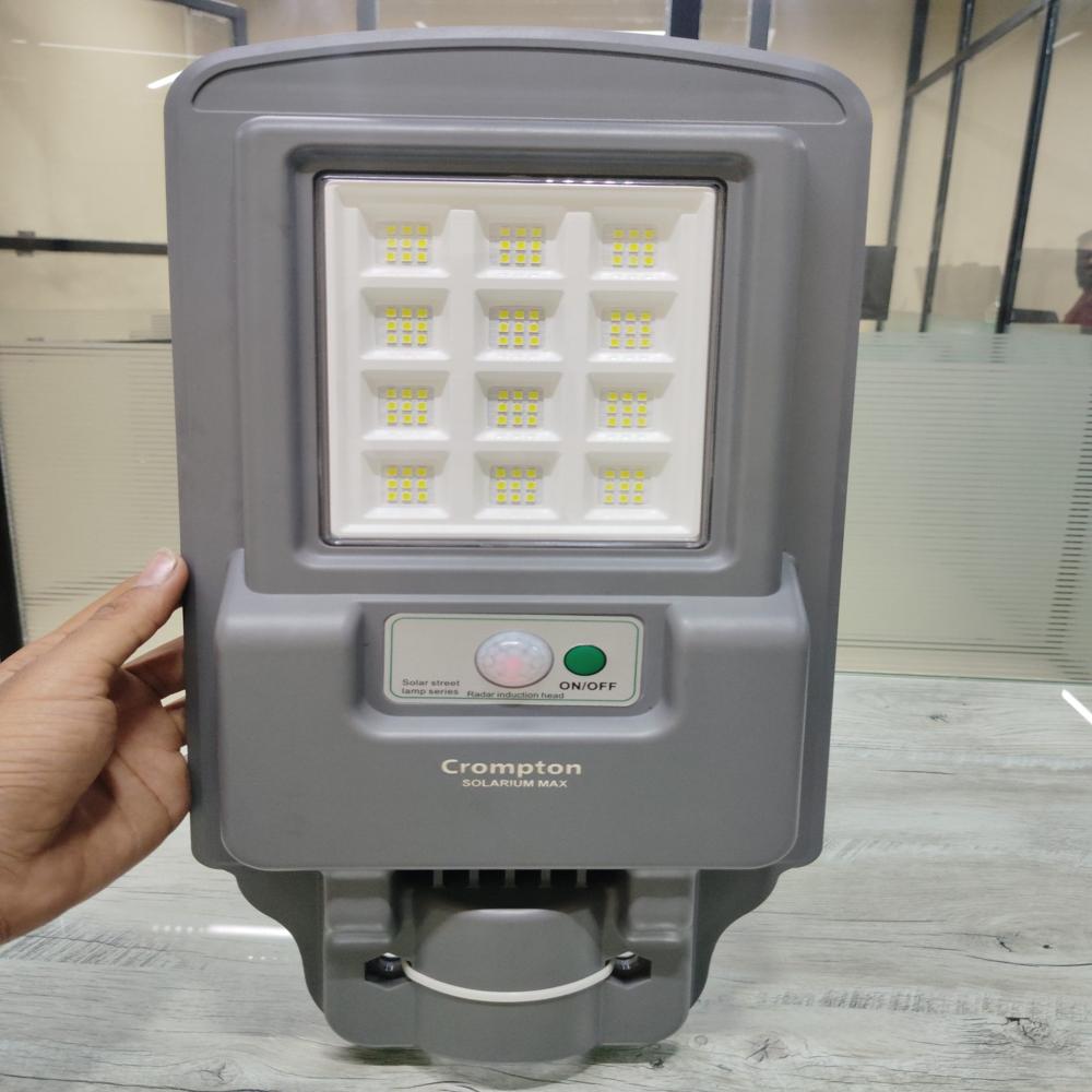 Crompton 12W Solar LED Street Light