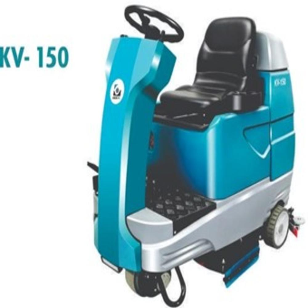 Ride on Scrubber Drier Double Brush, 140 Itrs Fresh Water Tank, 150 Ltrs Dirty Water Tank Model Kruger Kv 150