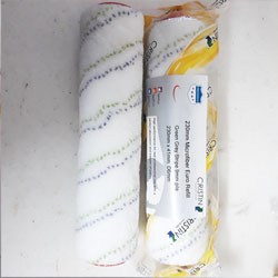 Green-Gray Stripe Painting Roller