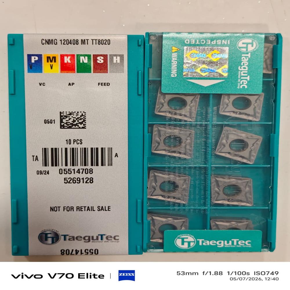 CNMG 120408 Taegutec Carbide Inserts