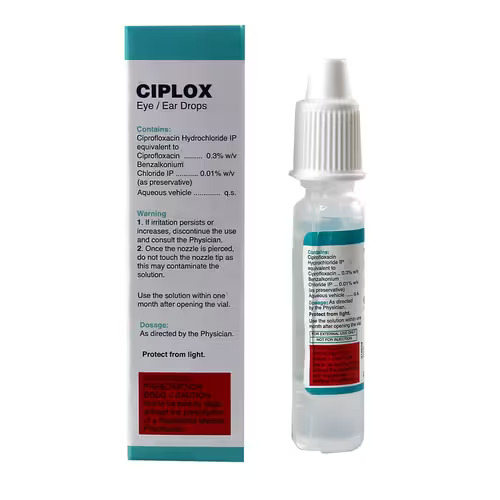 Ciprofloxacin Eye Ear Drops - Age Group: Suitable For All Ages