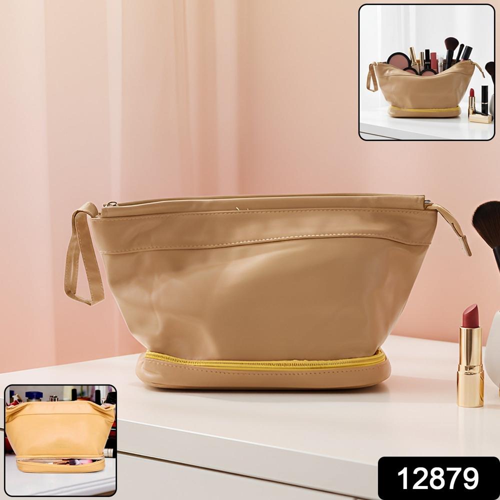 Spacious Cosmetic & Makeup Storage Bag (1 Pc) - Color: Mix
