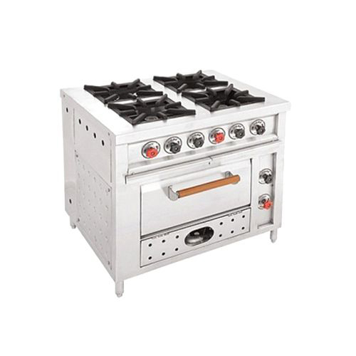 Four Burner Cooking Range