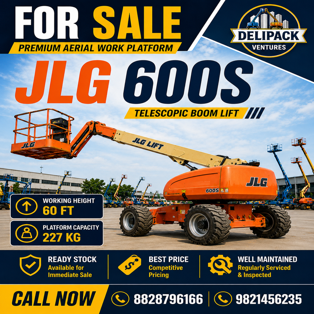 60 Feet Boom Lift (Genie & JLG)