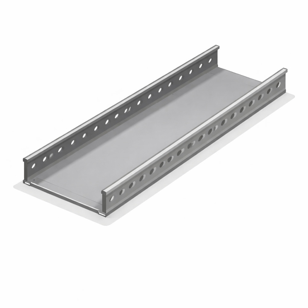 FRP And GI Cable Tray Without Perforation