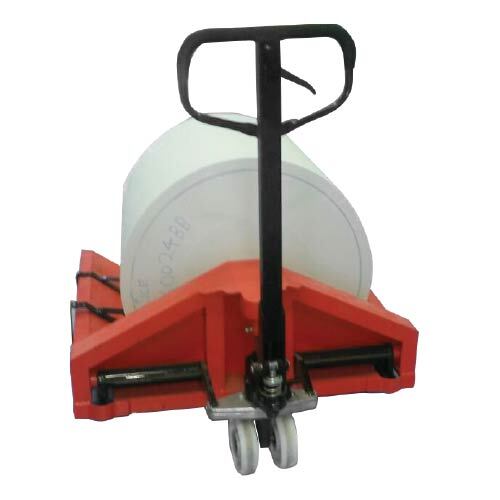 Reel Pallet Truck - High Strength Steel, 1150mm Fork Length, 2000kg Capacity | Manual Hand Lever Control, Powder Coated, Corrosion Resistant, Rubberized Grip