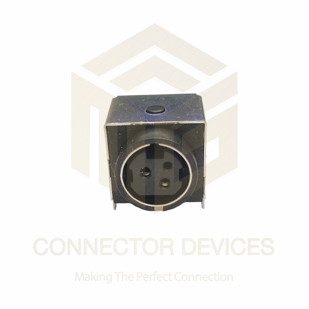 Power Din Female Right angle