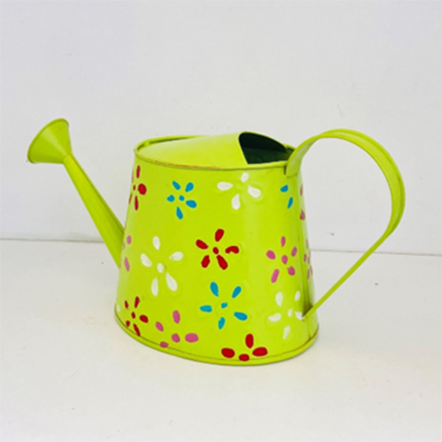 104 Plants Watering Can - Plastic 2L Green, Ergonomic Handle, Detachable Spout, UV Resistant, Leak-Proof