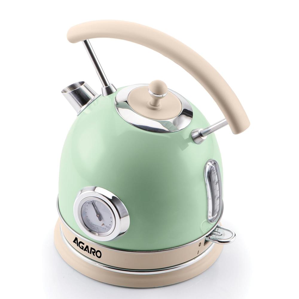 AGARO Regency Vintage Kettle 1.8L with Temperature Gauge, Hot Water Boiler(34025)
