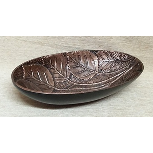DS 10377 Serving Platter - Ceramic, 14 Inch, Ivory, Glossy Finish, Raised Rim
