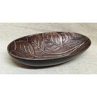 Ds 10377 Serving Platter - Ceramic, 14 Inch, Ivory, Glossy Finish, Raised Rim