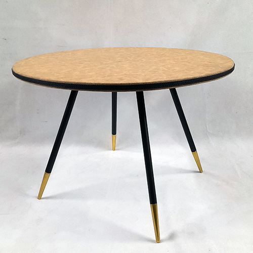 Round Leather Table - Application: Indoor Wall Lighting