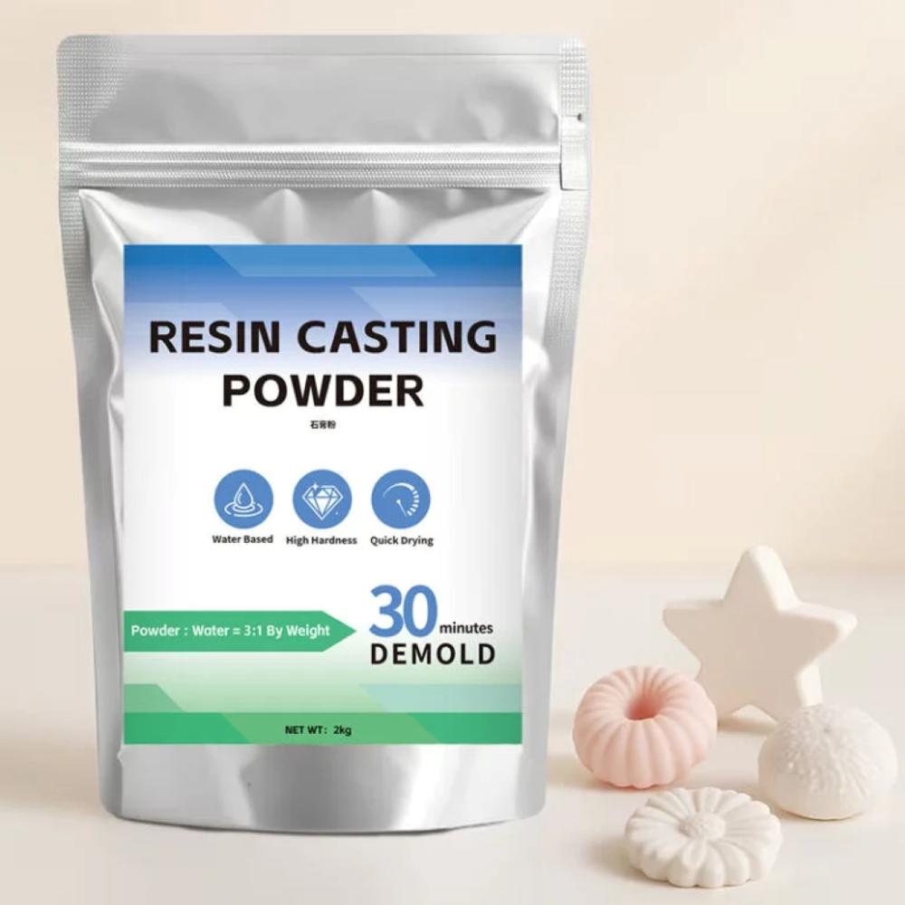 3:1 Fast Curing Eco Resin Casting Powder | Casting Powder For Making Jars, Concrete Arts, & Planters By V Candle Supplies