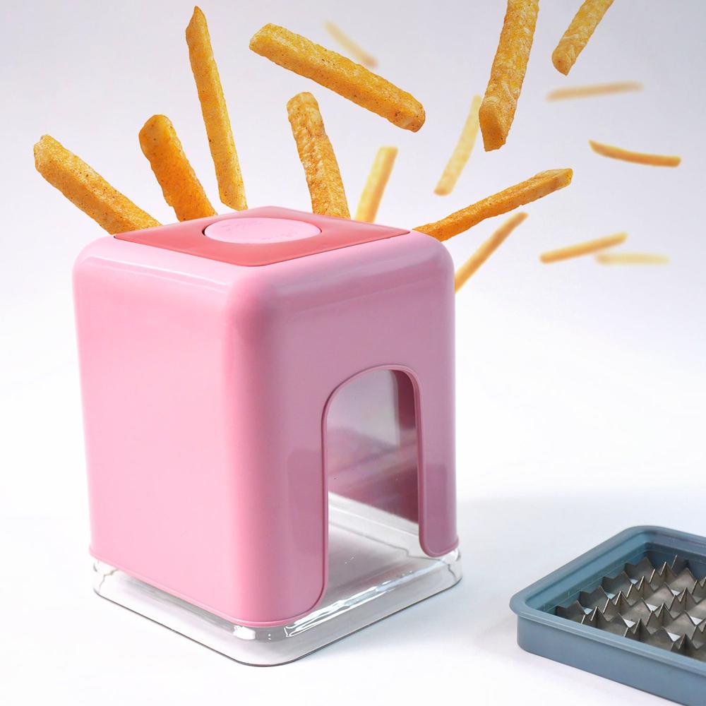 Apex Heavy Duty Potato Chipser & Vegetable Chopper with Dual Blade Set
