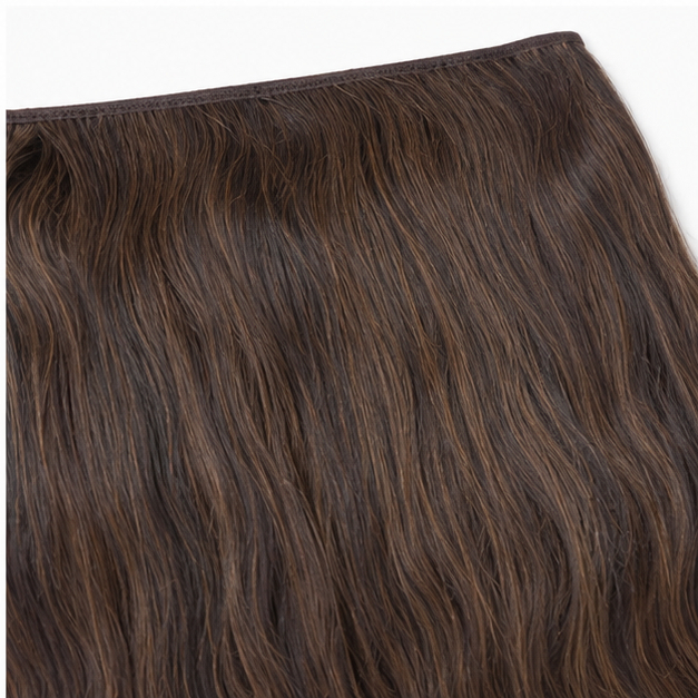 Brown Straight Premium Clip Hair Extension