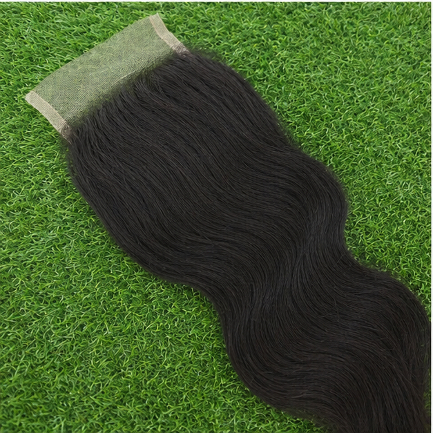 Natural Straight Human Hair Lace Closure