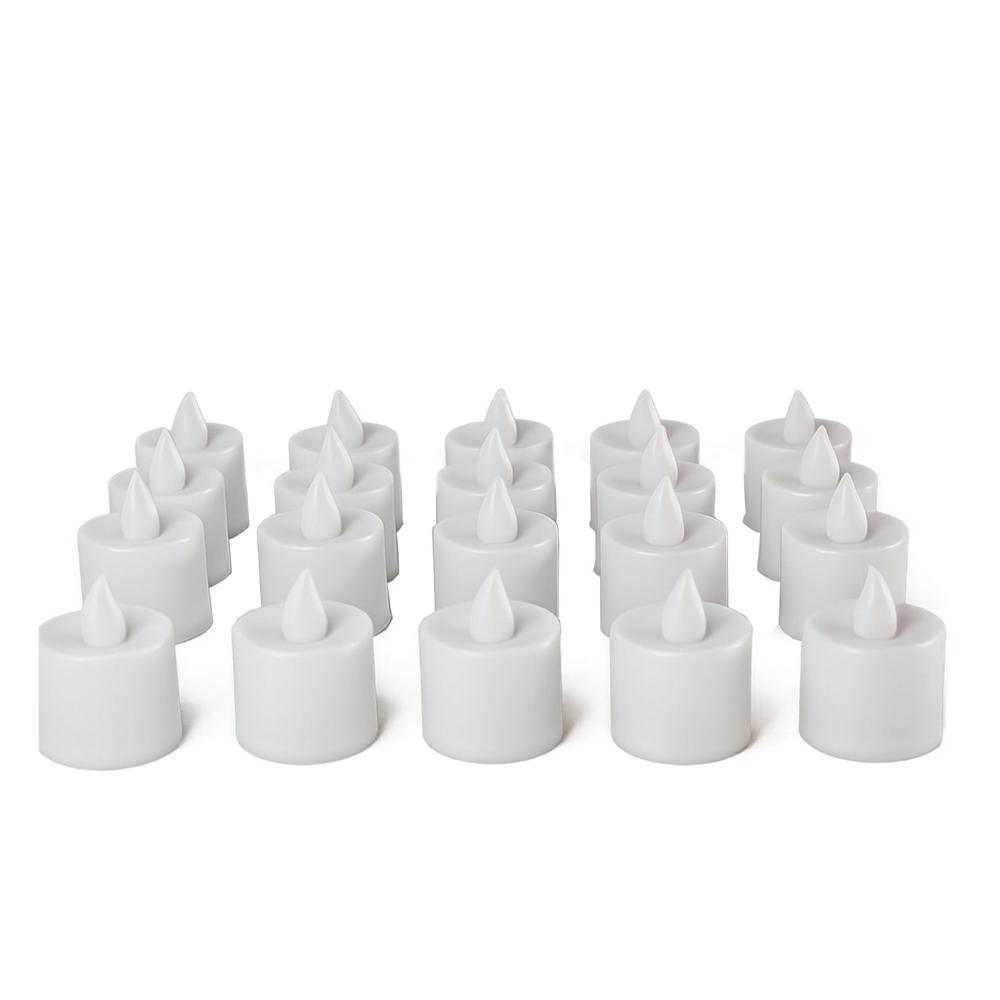 Blue LED Tea Light Candles (6 Pc)