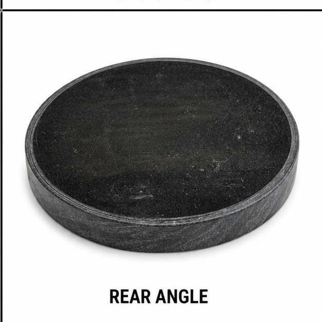 9inch Black Marble Chakla