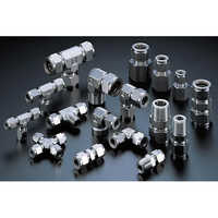 Stainless Steel 904l Compression Tube Fittings - 1/8 To 2 Od, Polished Silver | Double Ferrule, Leakproof, Corrosion Resistant