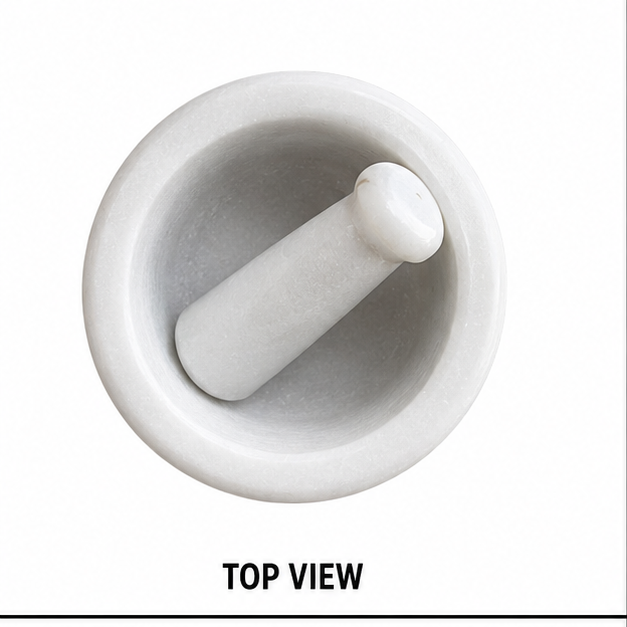 4x4inch Marble Grinding Pestle Set