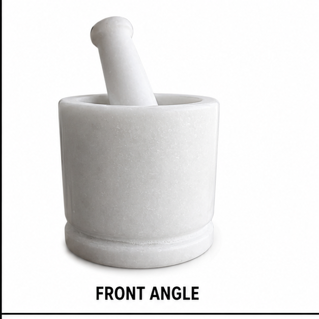 4x4inch Marble Grinding Pestle Set