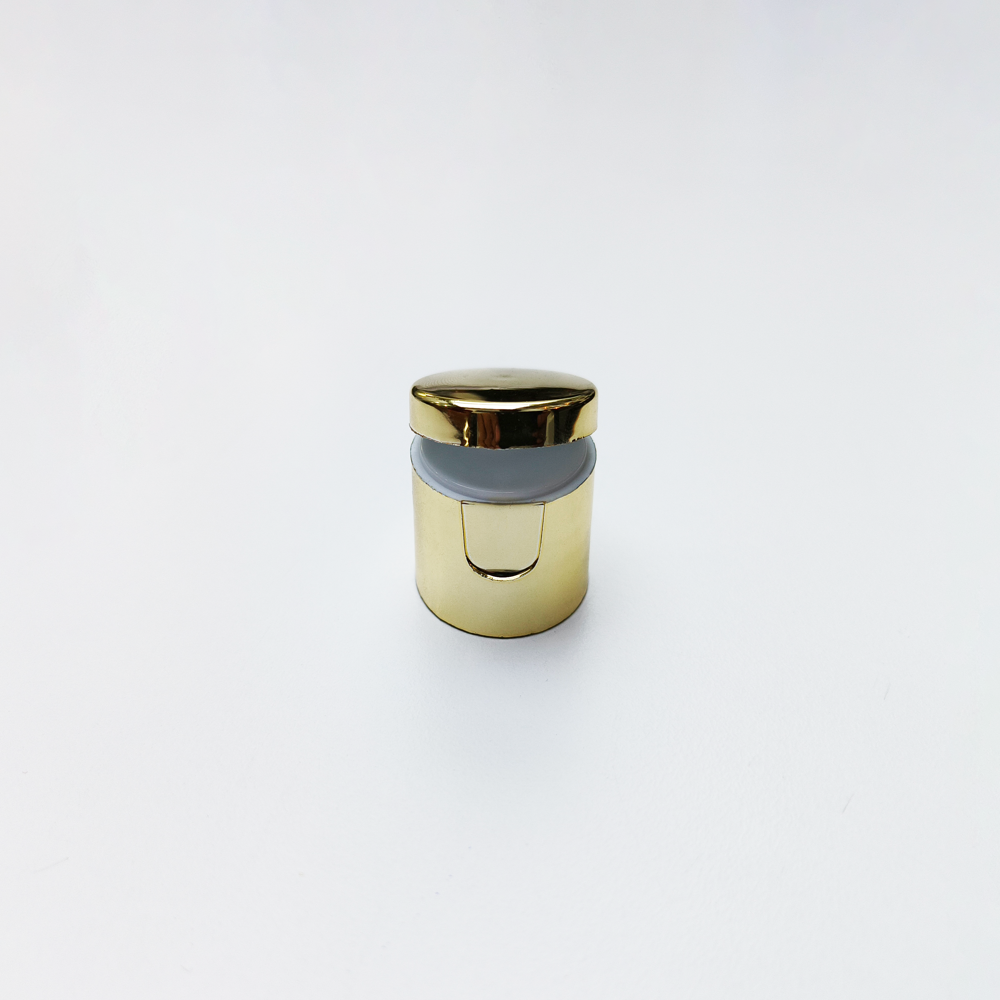 Flip Top 24MM Cap Gold Metallizing