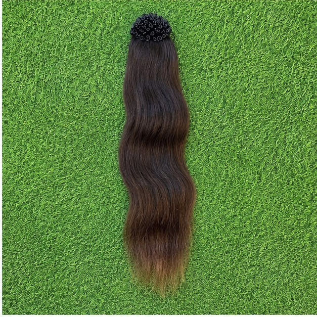 Brown Straight U Tips Hair Extensions