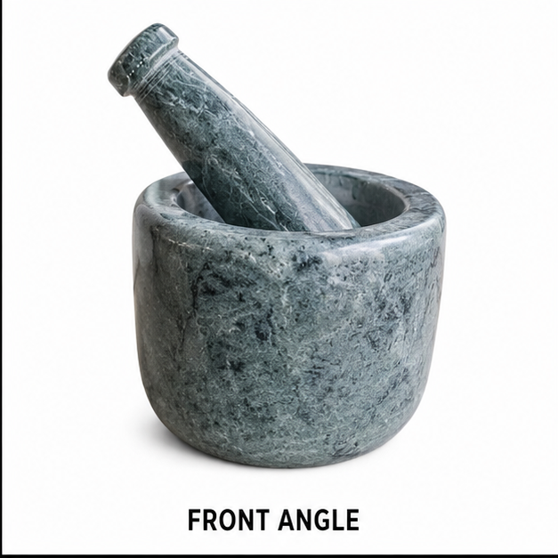 5x3inch Marble Pestle Set