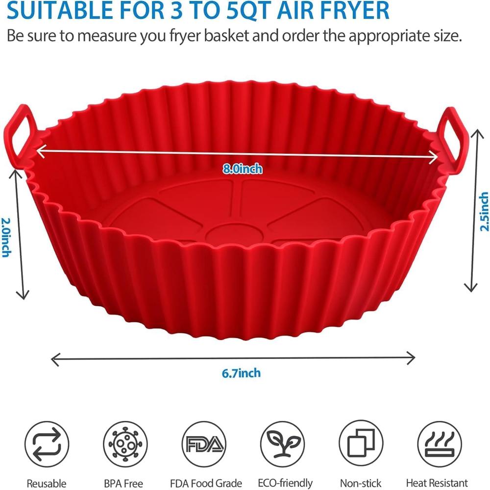 Silicone Air Fryer Pot