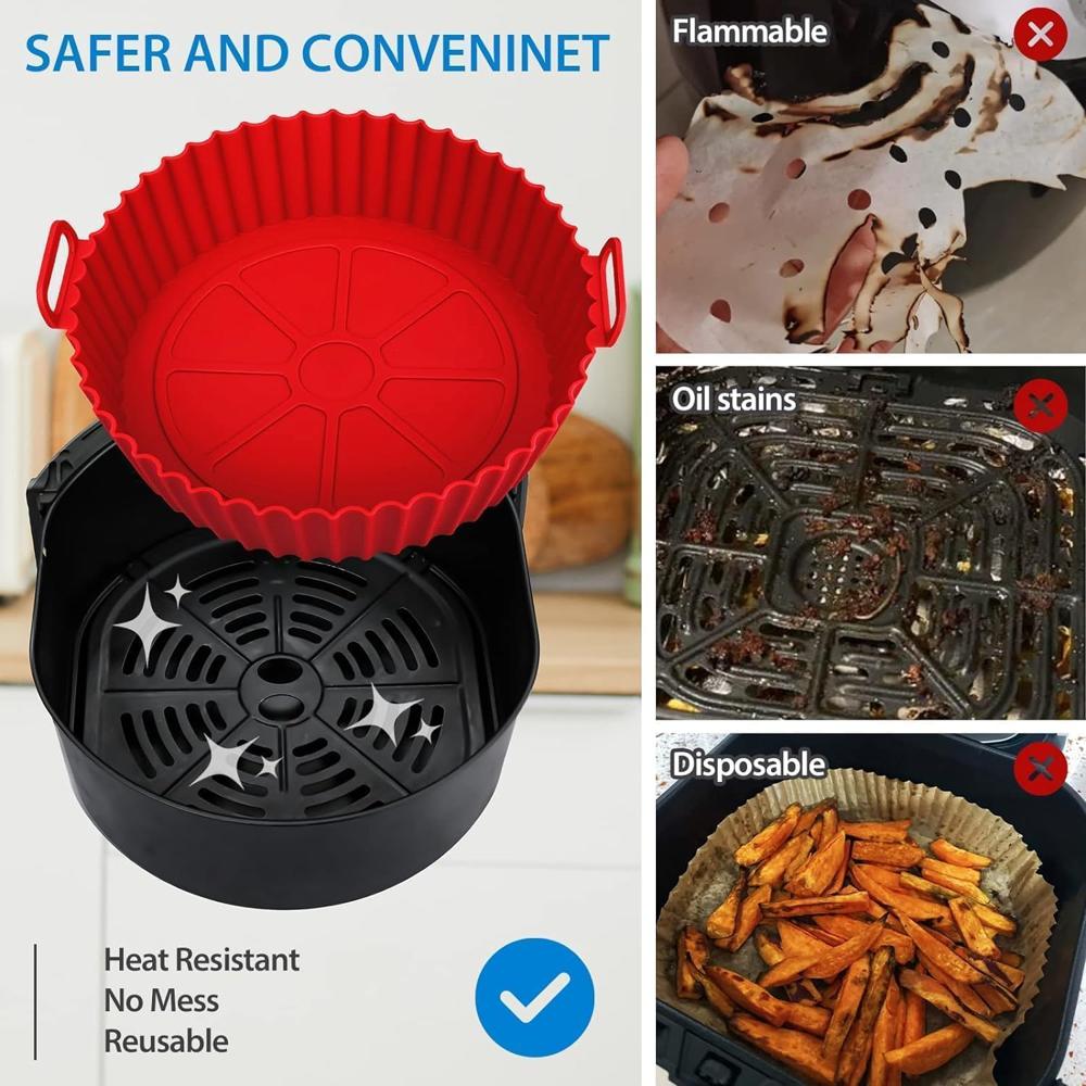 Silicone Air Fryer Pot