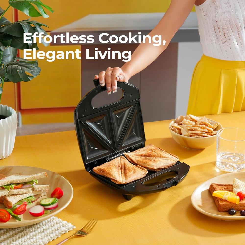 AGARO 4-Slice Sandwich Maker for Grilling(33185)