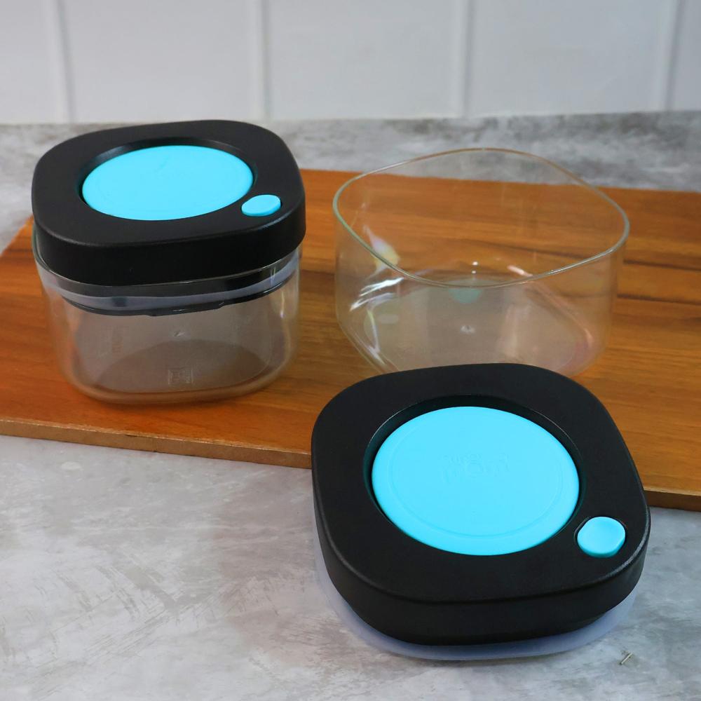 Supermom Airtight Kitchen Storage Containers  (2 Pc Set / 500 ml)