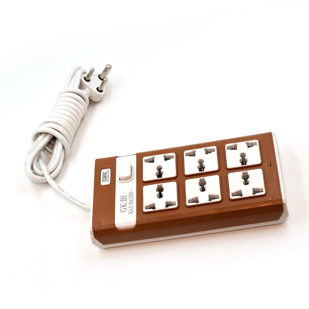 Extension Board 250V 6 Way Extension Board (10m)