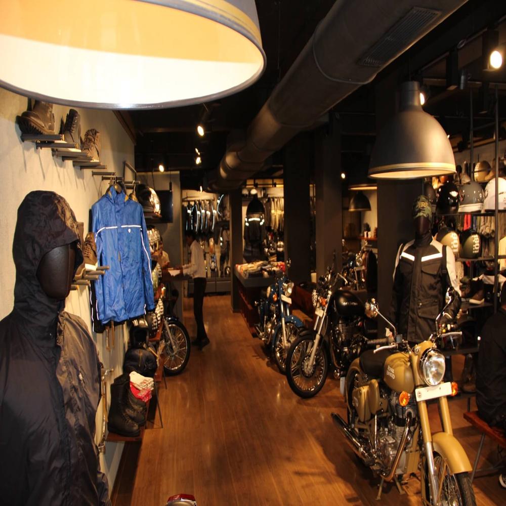 Bike Showroom Interior