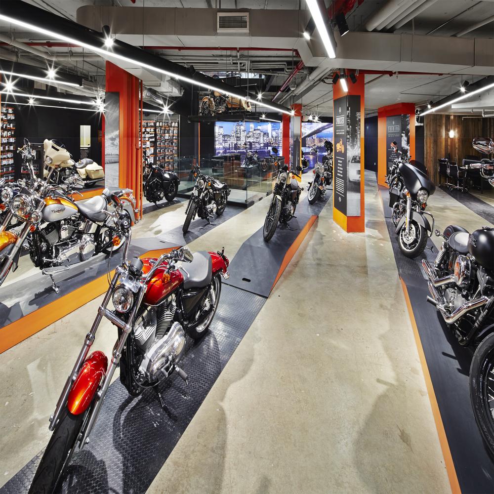 BIKE SHOWROOM INTERIOR