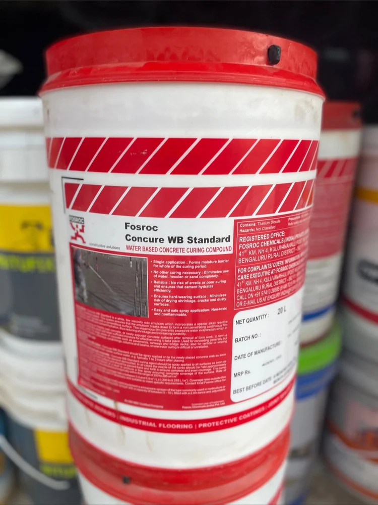 Fosroc Curing Compound For Industrial