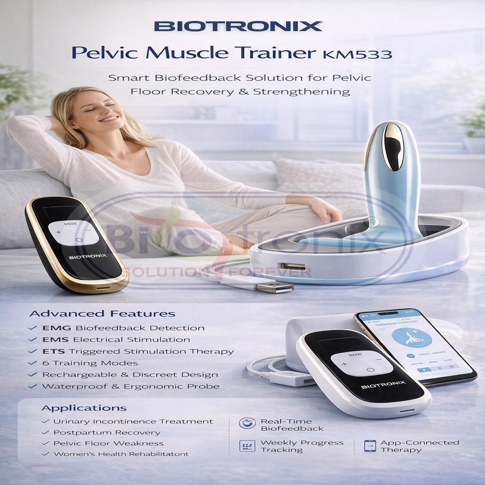 Portable Kegel Rehabilitation Device for Women Health Recovery Sessions