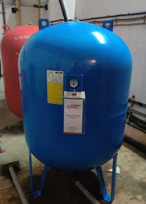 500L/25Bar HydroPneu Replaceable Bladder MS Pressure Tanks