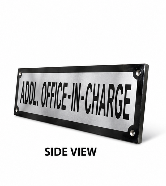SS Name Plate