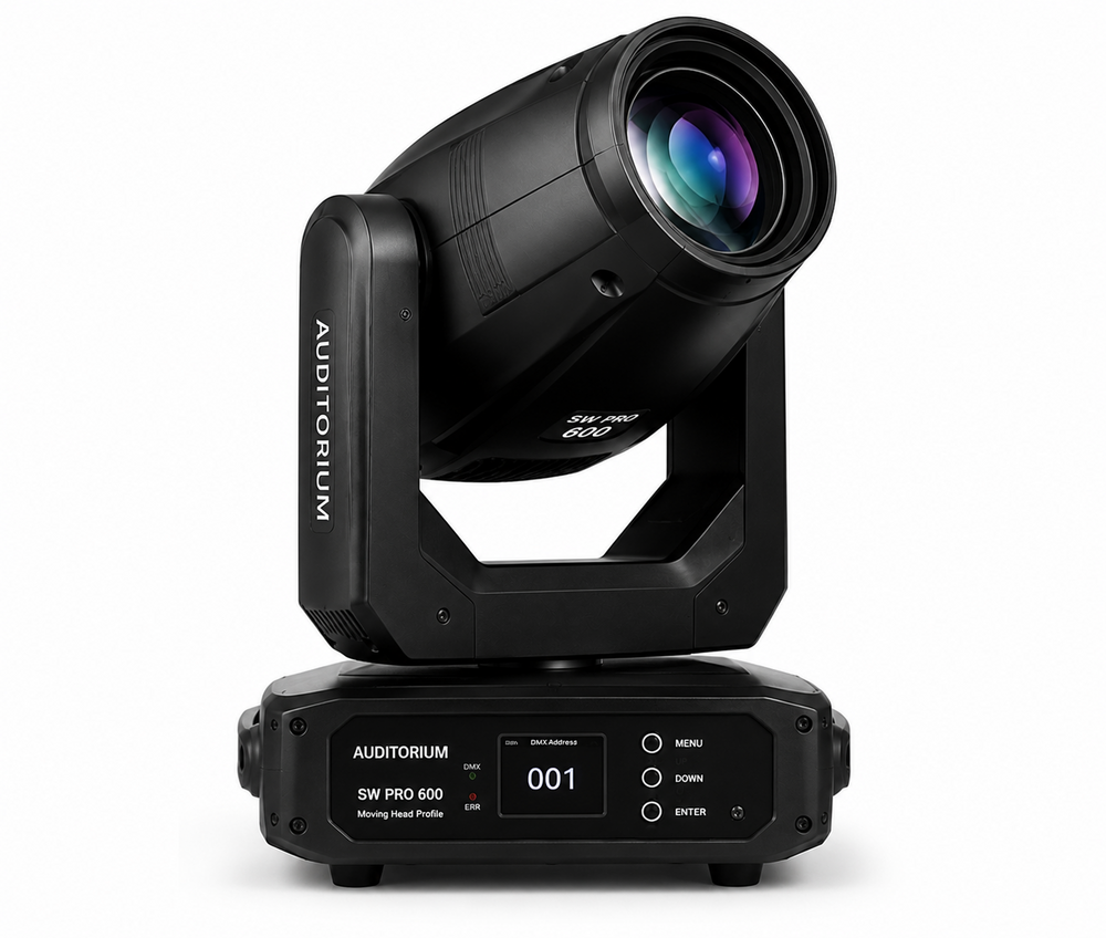 Auditorium SW Pro 600W Moving Head Profile -CMY System