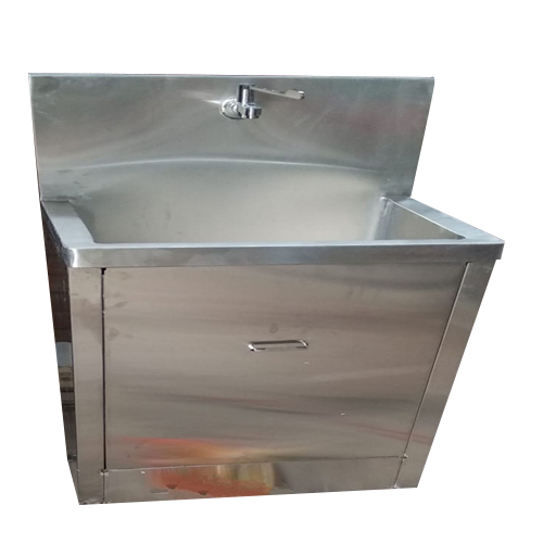 Elbow Operated Floor Mounted Surgical Scrub Station Sink - Dimension (L*W*H): Custom Sizes; Standard: 1200 Mm X 600 Mm X 900 Mm