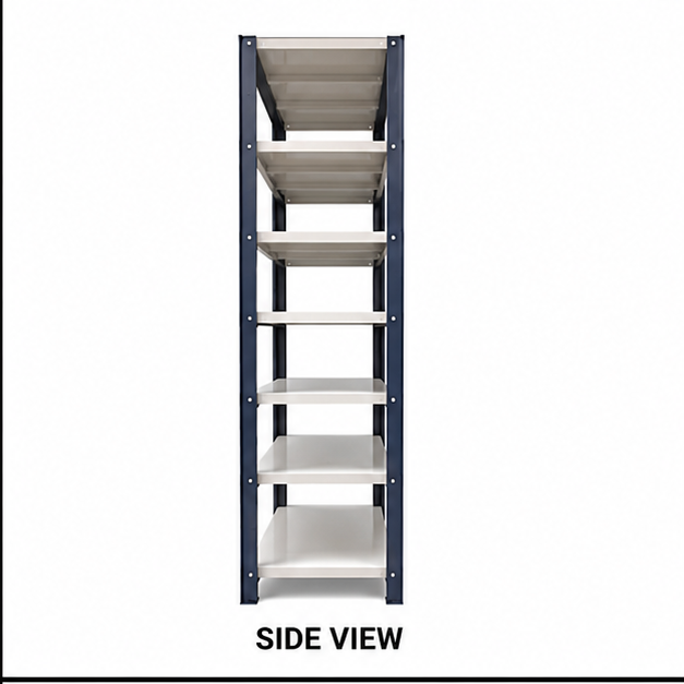 Slotted Angle Rack - Color: As Per Availability