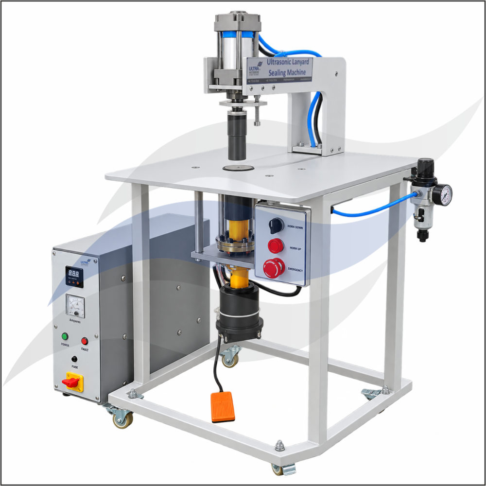 Ultrasonic Lanyard Sealing Machine - Application: Id Card
