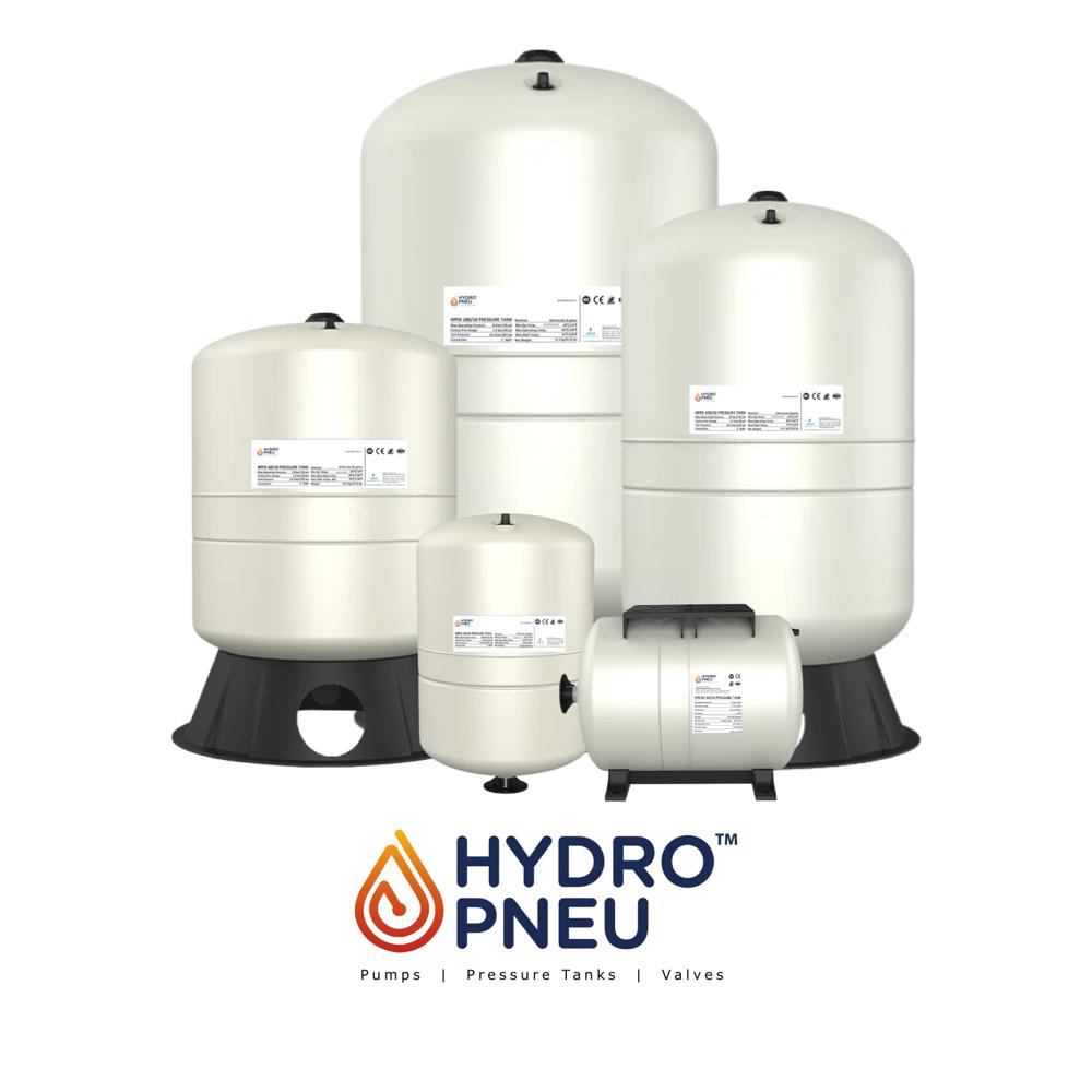 Hydropneu Fixed Diaphragm Pressure Tank 24/10 Horizontal