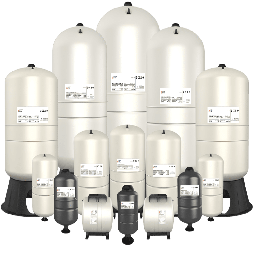 Hydropneu Fixed Diaphragm Pressure Tank 24/10 Horizontal