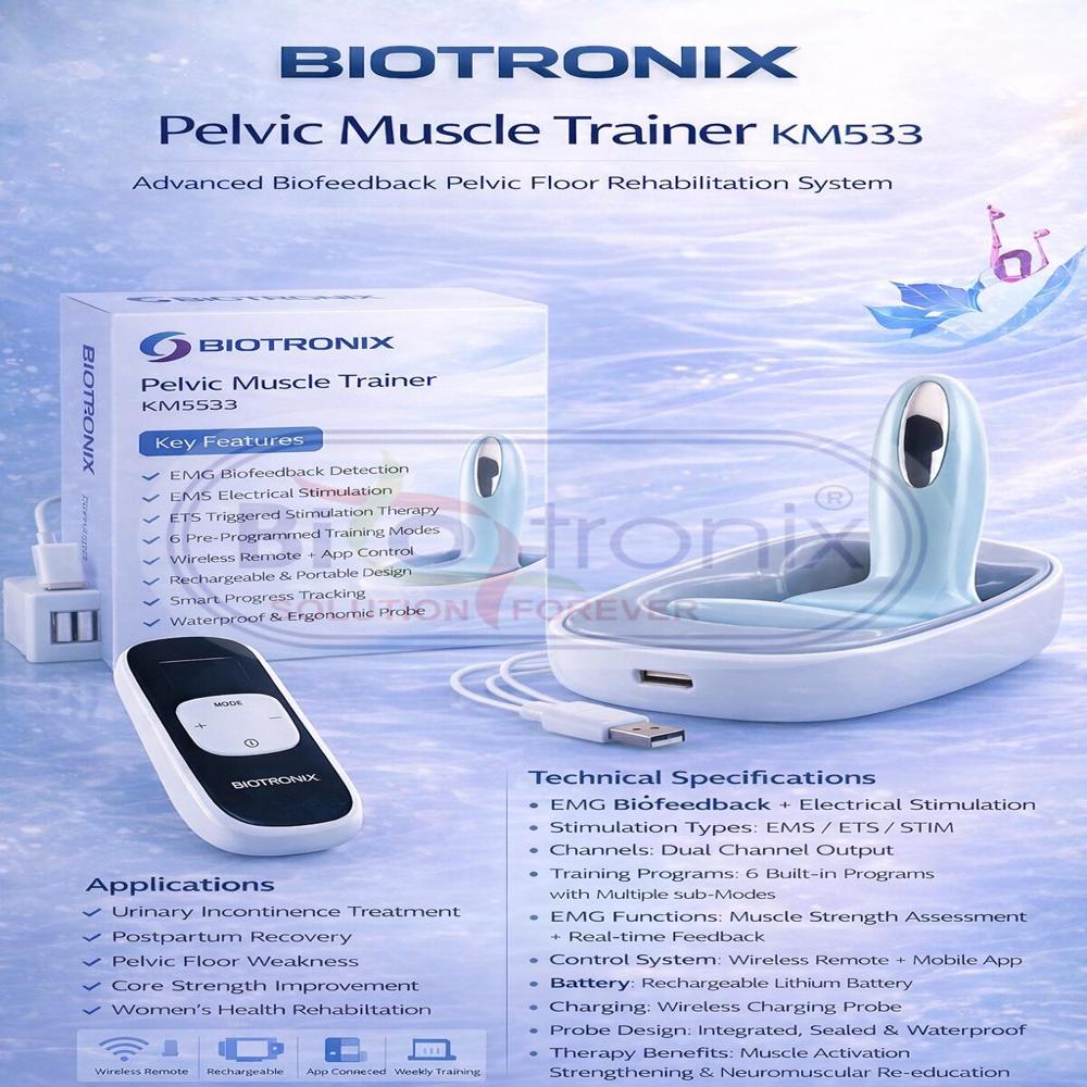 Smart Pelvic Recovery Equipment for Urinary Leakage and Muscle Weakness