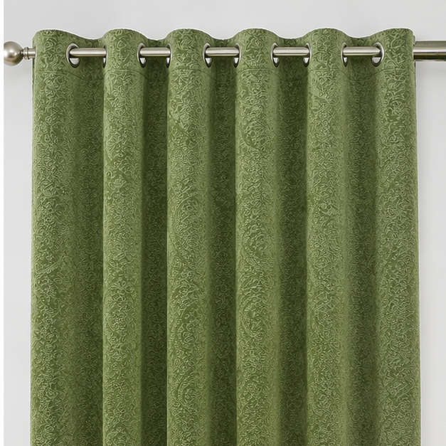 Velvet Embossed Curtain