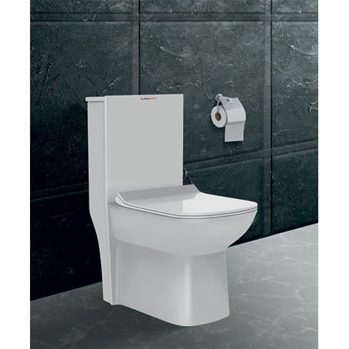 Ceramic Syphonic Closet - Color: White