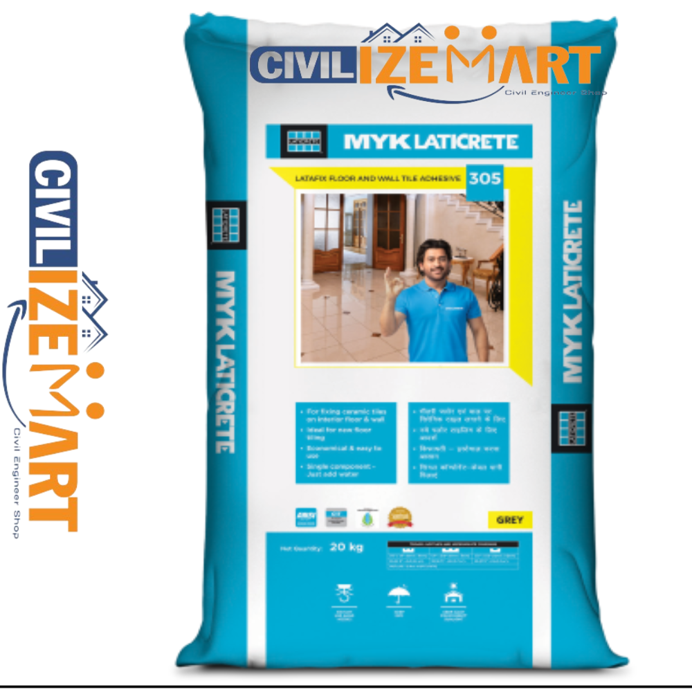 Glue On Tiles - Cas No: Mixture / Proprietary Cementitious Blend