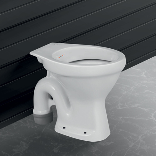 Ceramic Ewc S & P Trap - Color: White